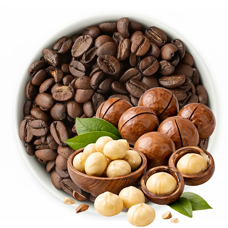 قهوة بنكهة جوز الماكاديميا